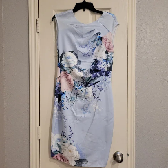 Dresses Lipsy Size Us 12 Dress Blue With Floral Print From The